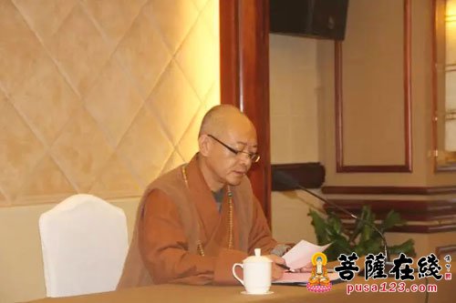 佛教-南通市佛协第七次代表会议 俊才大和尚当选会长