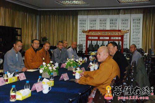 寒山寺-江苏佛协学僧团赴加拿大弘法欢送会在苏州寒山寺举行