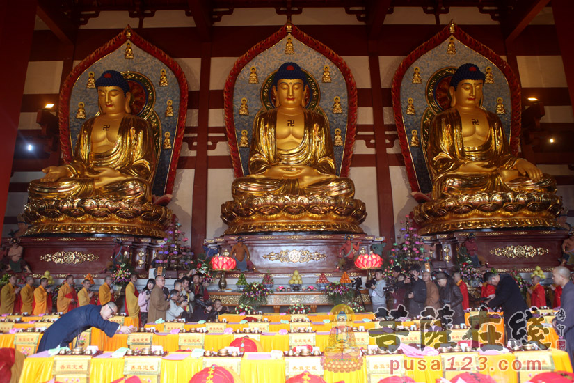 【高清图集】福鼎资国寺举行大雄宝殿全堂佛像开光大典