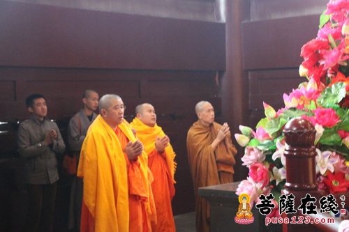 重元寺-祜巴龙庄勐大长老一行赴苏州重元寺参访交流