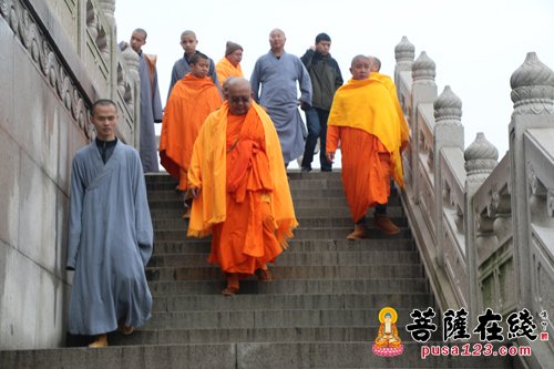 重元寺-祜巴龙庄勐大长老一行赴苏州重元寺参访交流