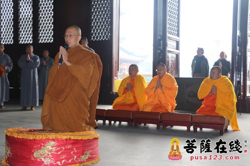 重元寺-都罕听长老为苏州重元寺两序大众开示