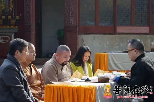 佛教-上海青浦颐浩禅寺举办“禅茶一味”品禅茶活动