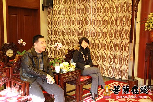 佛教-上海市民宗委花蓓主任一行前往南山古寺视察