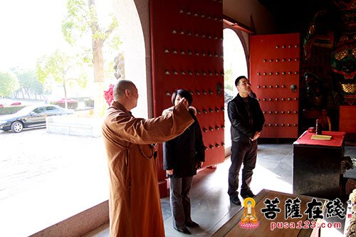 佛教-上海市民宗委花蓓主任一行前往南山古寺视察