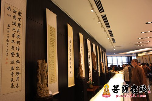 文化-上海云间美术馆隆重举办首届高僧墨宝展