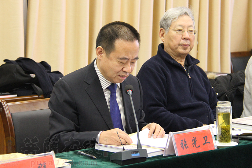 人大常委会常务副主任,龙华文化园建设指挥部指挥张光卫主持(图片来源