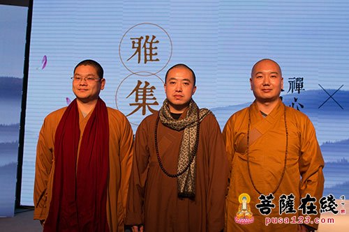 佛教-少林画僧延达法师河南许昌书画展开幕