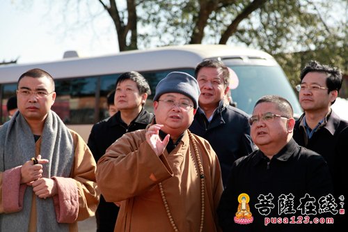 甘荣坤-湖北省副省长甘荣坤一行赴黄梅五祖寺调研工作