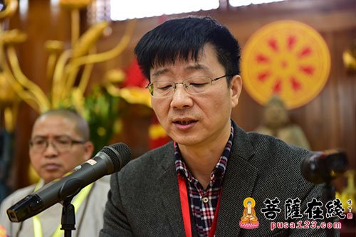 佛教-宝山区佛协第四次代表会议举行 世良法师当选会长