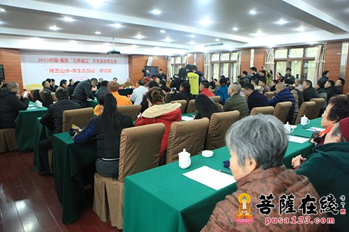 佛教-“禅艺山水·养生古剑山”研讨会在重庆綦江举行