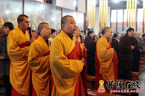 冬至-上海性觉寺隆重举行冬至报恩弥陀法会之圆满送圣仪式