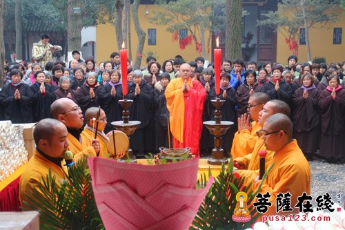 寒山寺-苏州寒山寺隆重举行第四届万人抄经回向法会