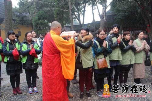 寒山寺-苏州寒山寺隆重举行第四届万人抄经回向法会