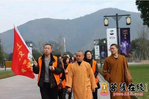 上海南山古寺义工团参学无锡南禅寺 礼拜灵山妙境