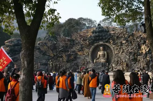 上海南山古寺义工团参学无锡南禅寺 礼拜灵山妙境