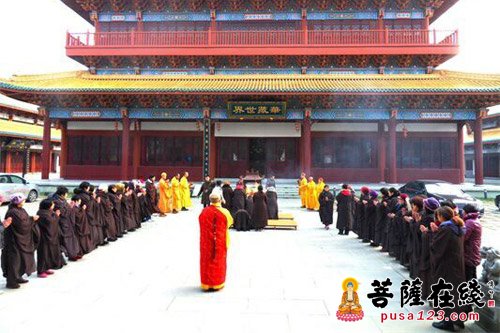 圣诞节-阿弥陀佛圣诞日 江苏淮安景会寺举办祝圣法会
