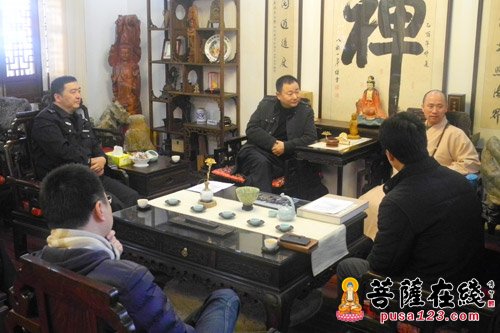 上海松江区公安系统领导赴上海西林禅寺检查安全工作