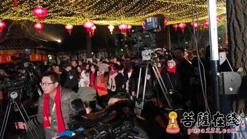 寒山寺-菩萨快报：年夜下的寒山寺 圆一个“和合梦”