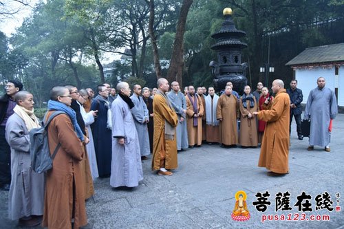 清凉寺-南京大学2013级宗教学参学团一行参访法眼祖庭清凉寺