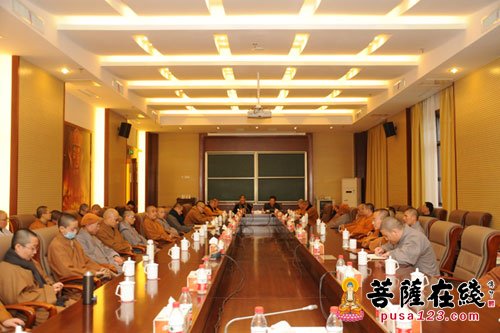 普陀山-中国佛学院普陀山学院召开2015-2016学年第一学期