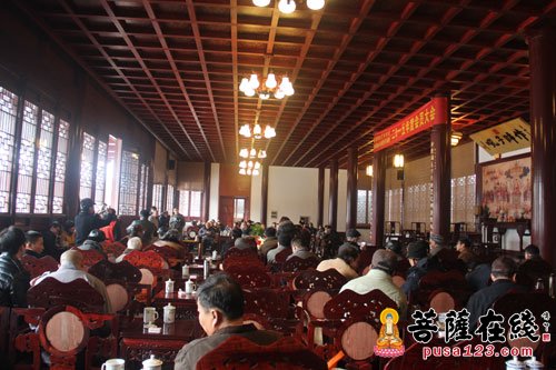 寒山寺-苏州寒山寺书画院在观音寺召开年度总结大会