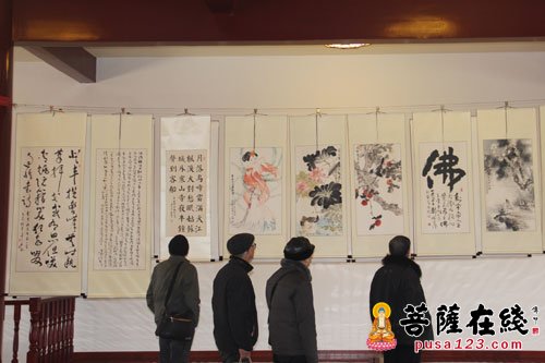 寒山寺-苏州寒山寺书画院在观音寺召开年度总结大会