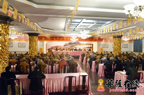 佛教-普陀山佛协2015年终总结进入各寺院（单位）