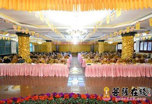 佛教-普陀山佛教协会2015年年终总结大会圆满闭幕