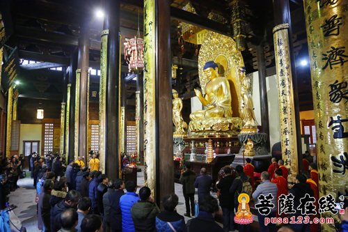 浙江慈溪伏龙寺弘一书画院举行"腊八雅集"活动