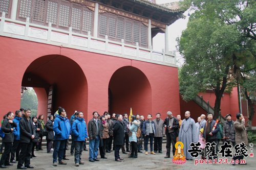 南岳大庙-国家民委联络员培训班学员一行赴南岳大庙参访