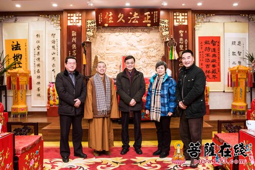 赵卫星-上海市委统战部副部长赵卫星一行视察二严寺