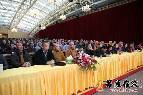 佛教-朱清时院士作讲座 探讨佛法与科学两大文明交流与互鉴