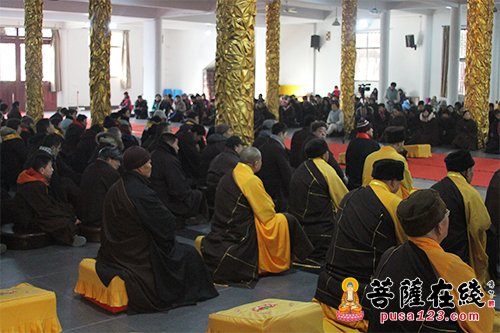 上海会龙寺第六期皈命佛七法会首日大熙法师开示信愿行