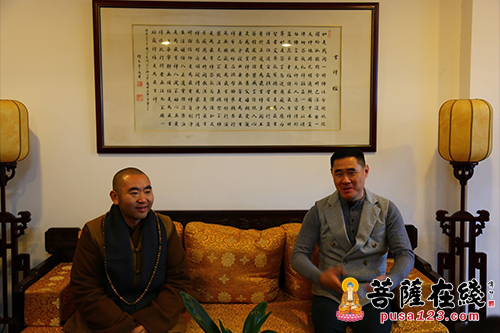宁国-上海市徐汇区统战部部长冷旭生前往宁国禅寺指导工作