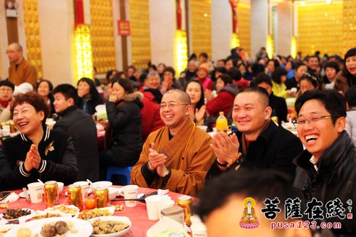 上海二严寺隆重举行2016年迎新春联欢会活动