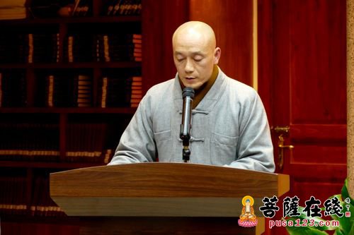 佛教-浙江安福寺举行执事年度工作汇报会议