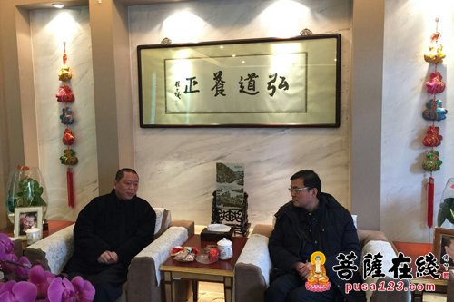 赵卫星-上海市委统战部副部长赵卫星一行赴万佛寺走访慰问