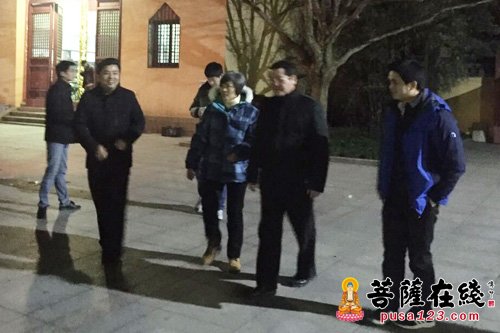 时政-奉贤区委常委统战部部长包蓓英一行赴上海洪福寺调研