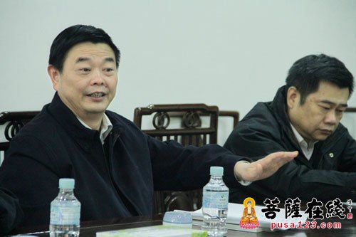 佛教-广东省民族宗教委陈小山主任一行赴广州光孝寺调研