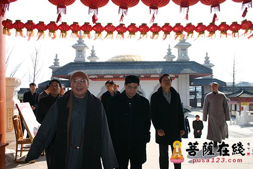 佛教-常州、镇江市政协一行赴常州宝林禅寺调研