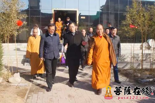 佛教-河北省民宗厅副厅长赵明远一行赴保定观音寺调研