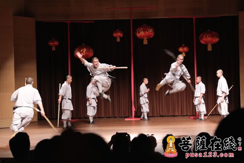 武僧-国务院侨办携中国嵩山少林寺武僧团出访美国洛杉矶