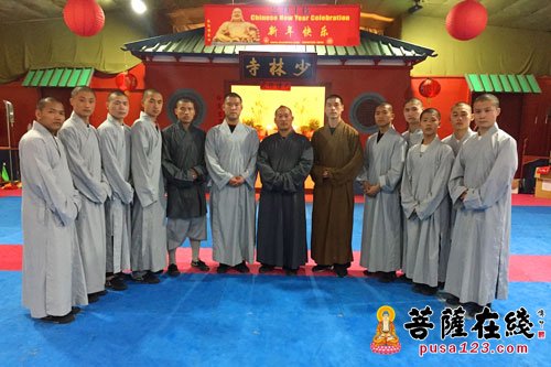 武僧-国务院侨办携中国嵩山少林寺武僧团出访美国洛杉矶