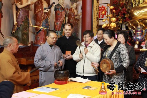 佛教-上海西林禅寺2016年“崇恩书院”梵呗班开班