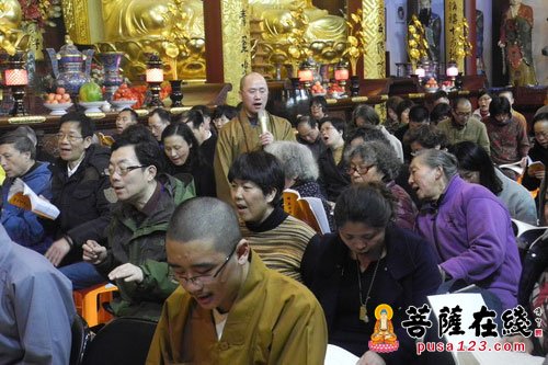 佛教-上海西林禅寺2016年“崇恩书院”梵呗班开班