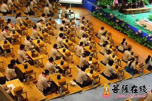 茶道-山东省博山正觉寺举办禅修茶道三日禅讲习班