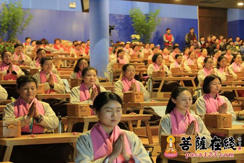 茶道-山东省博山正觉寺举办禅修茶道三日禅讲习班