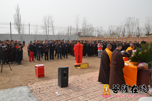 观音-开应大和尚主持山东三源寺观音圣像安放吉祥法会