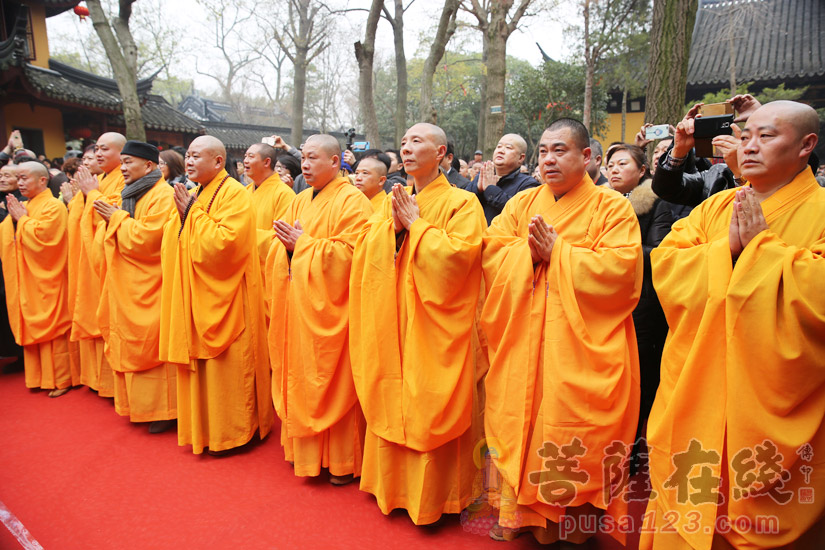 【高清图集】寒山寺法主和尚性空长老95岁华诞 祝寿庆典隆重举行